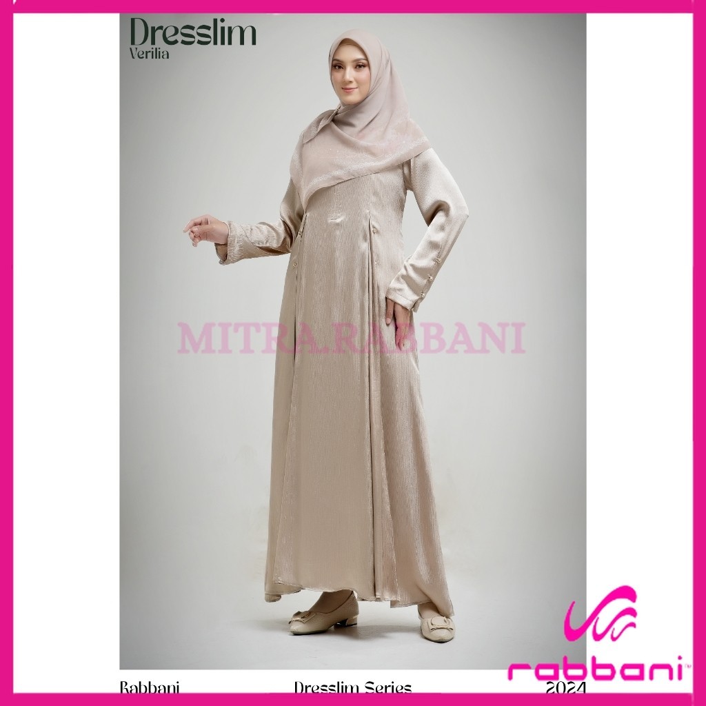 NEW DISKON RABBANI ORI Rabbani - Gamis Dresslim Verilia Terbaru Mitra Bandung