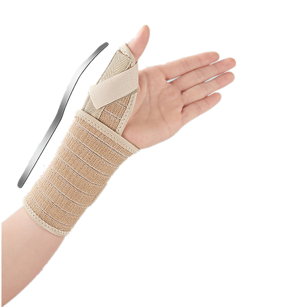 Baru Ortopedi Kompresi Pergelangan Tangan Dukungan Penjepit Bidai untuk Carpal Terowongan Nyeri Cede