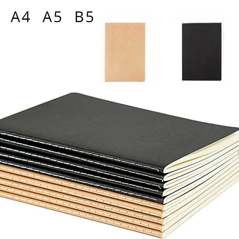 

A5 A4 B5 Horizontal Line Blank Notebook Notepad Kawaii Diary Notebooks Student Planner for School Agenda Stationery Death Note