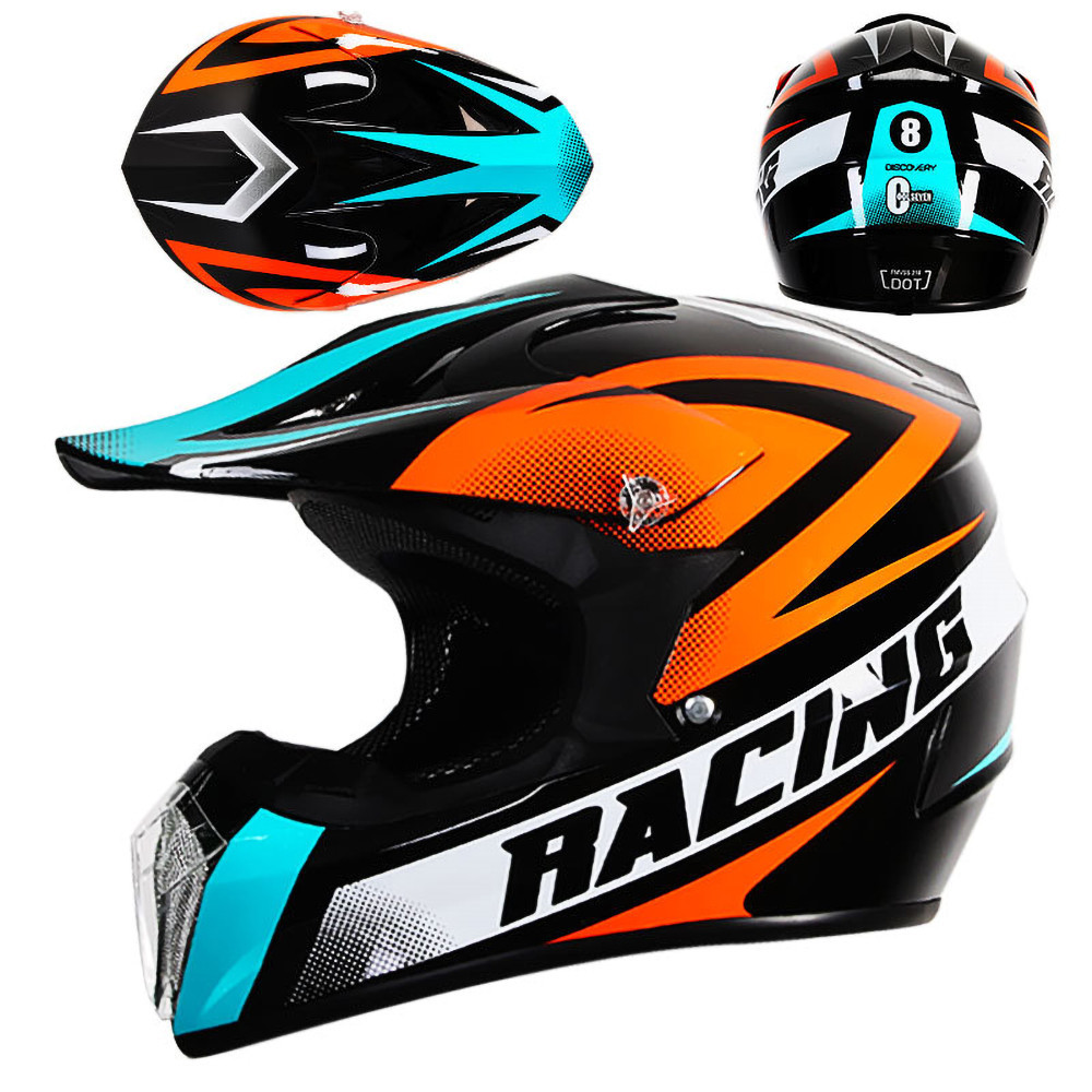 ALPINES FOX helm sepeda motor pria wanita helm balap Motocross Downhill Off Road sepeda gunung M-XXL
