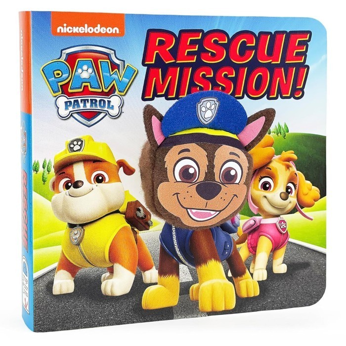 Finger Puppet Book: Paw Patrol - 9781646388202
