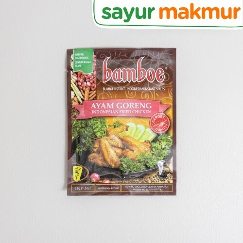 

Bamboe Bumbu Ayam Goreng 33 gram Sayurmakmur