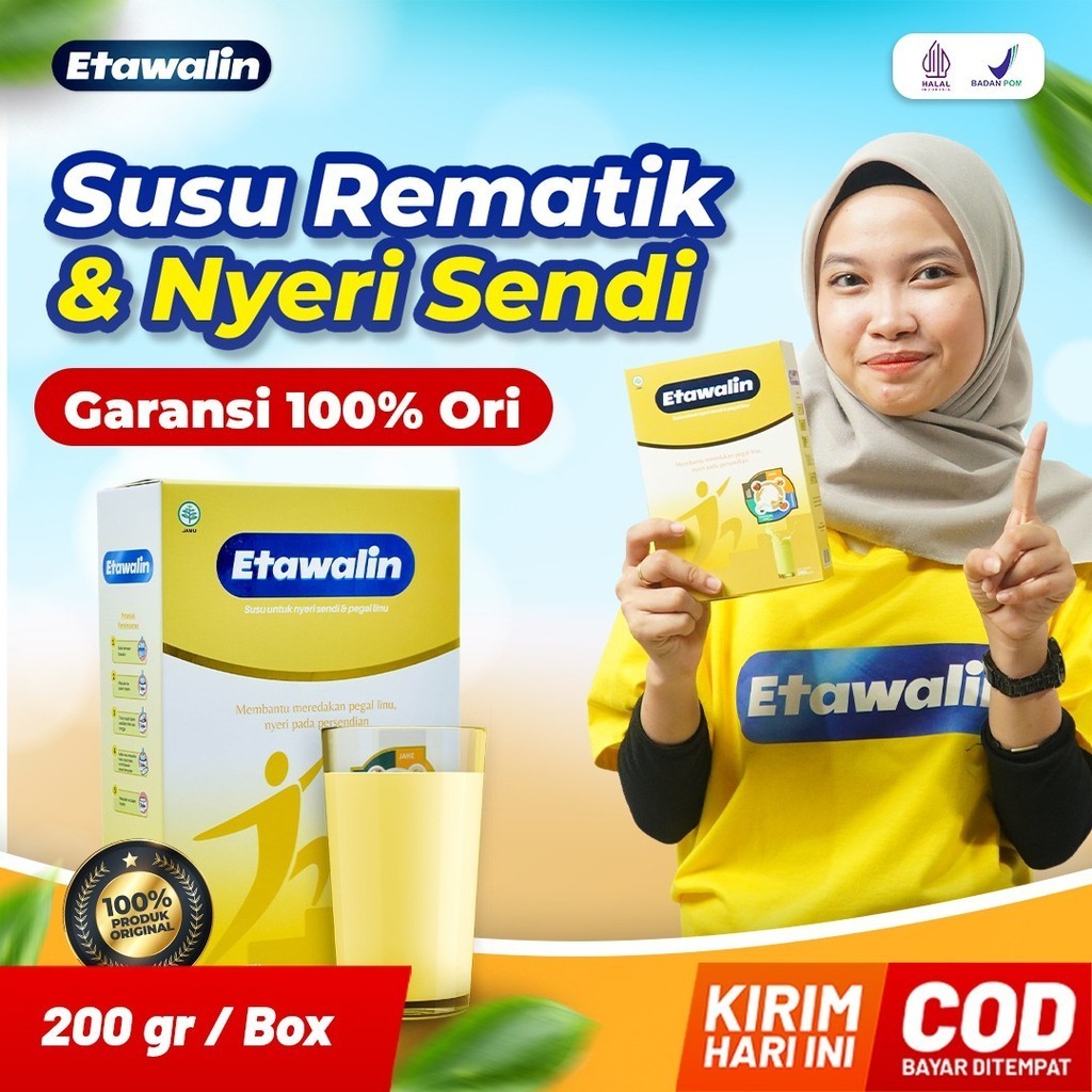 

1 BOX ETAWALIN Susu kambing Etawa Atasi Nyeri Sendi Dan Asam Urat Original