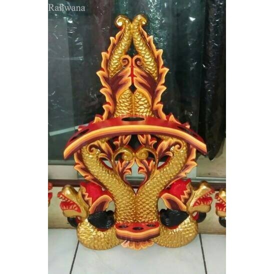 

Blawong Keris Naga isi 3 Disungging antik