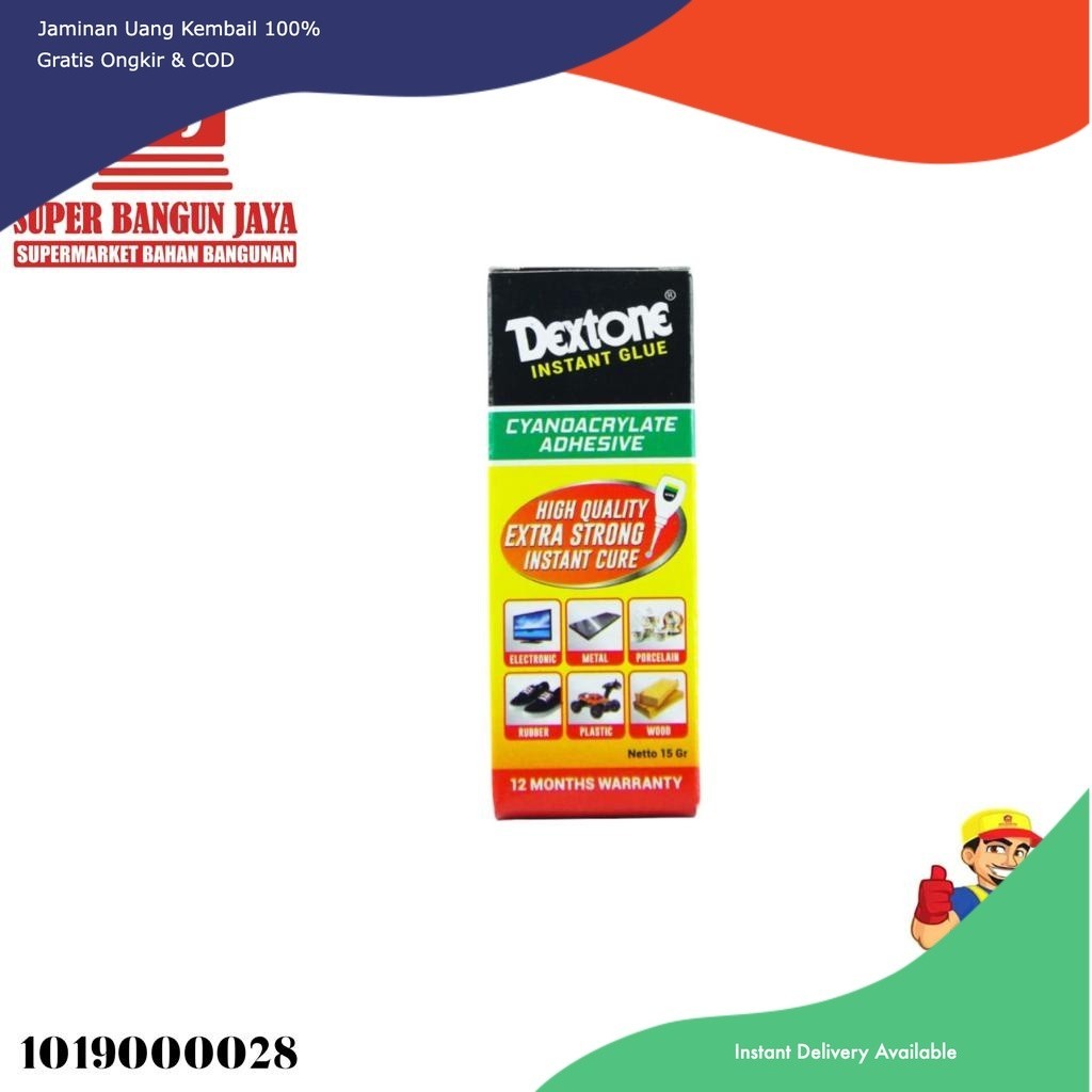 

LEM DEXTONE INSTANT GLUE 15GR