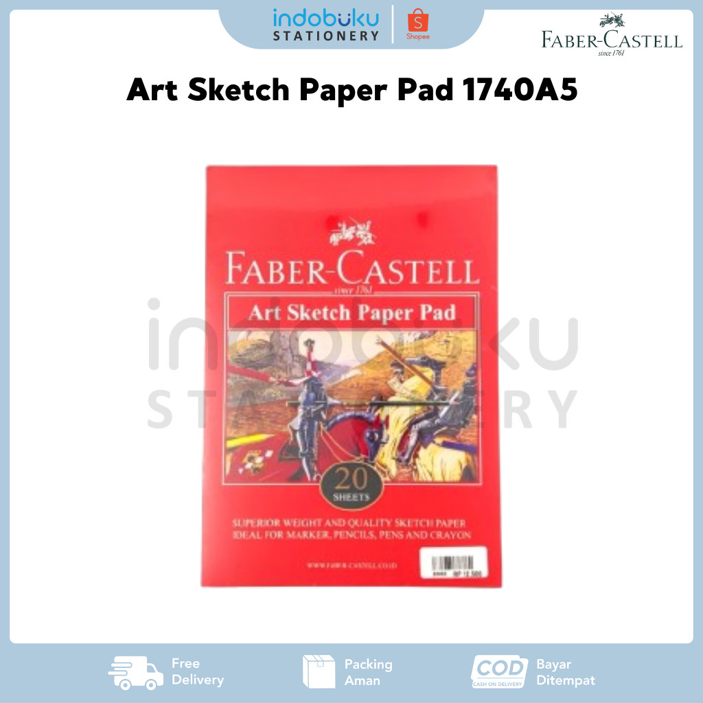 

Art Sketch Paper Pad Faber-Castell 1740A5 Buku Sketsa Seni Faber-Castell 1740A5