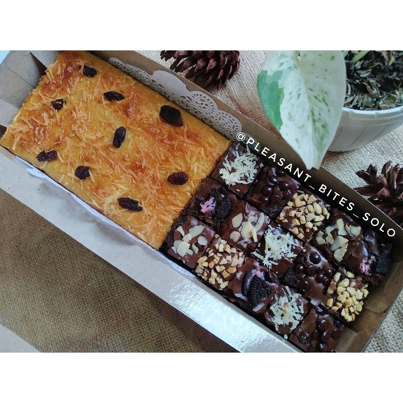 

fudgy brownies mix proll tape/ IEd Mubarak