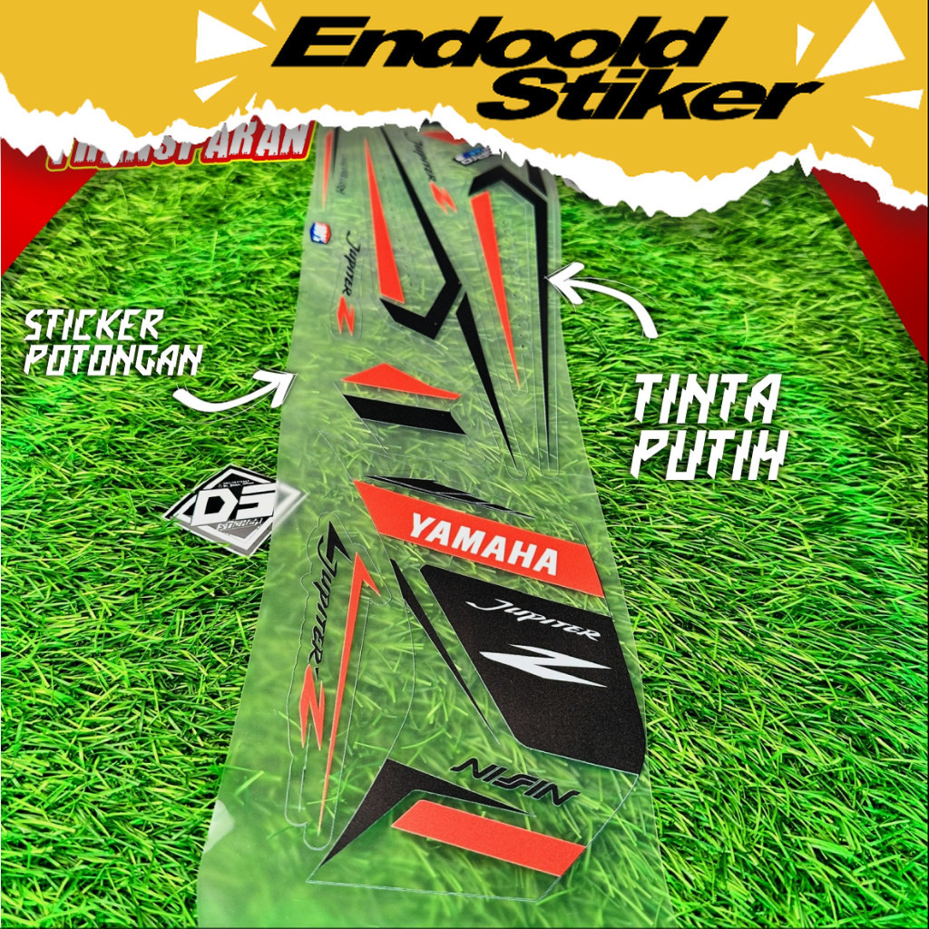 EO 0103Transparan UV STIKER STRIPING  jupiter z1 sticker List Variasi