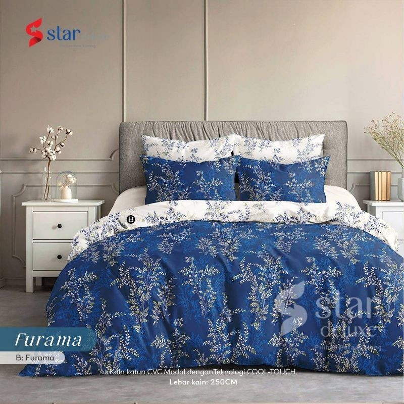 SPREI KATUN MOTIF BUNGA TERKINI (ANTI GESER) LUCU ALL SIZE TERBARU HOMEMADE