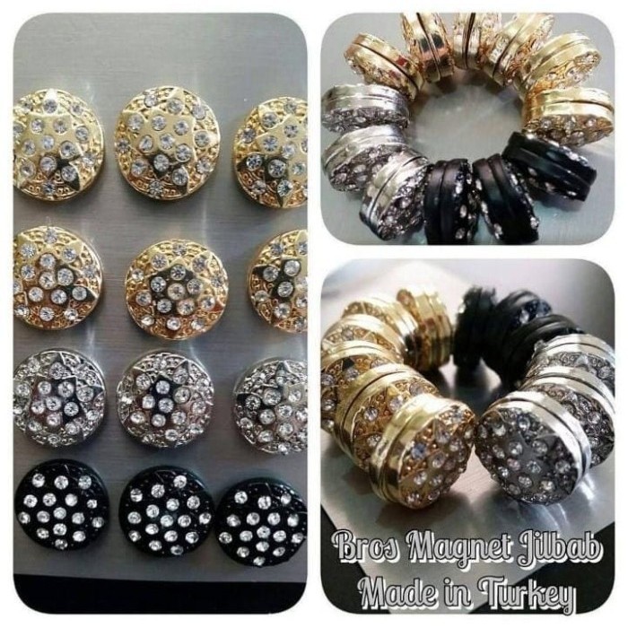 Bros Magnet Jilbab Turki | Jepitan Jilbab Turki | Jarum Jilbab  - Bros Magnet 1