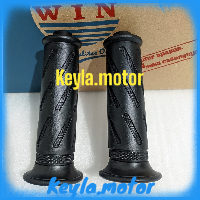 Handgrip Smash 110 Karbu Lama 2001 2002 2003 2004 2005 | grip handfat WIN | sarung gas kiri kanan mo