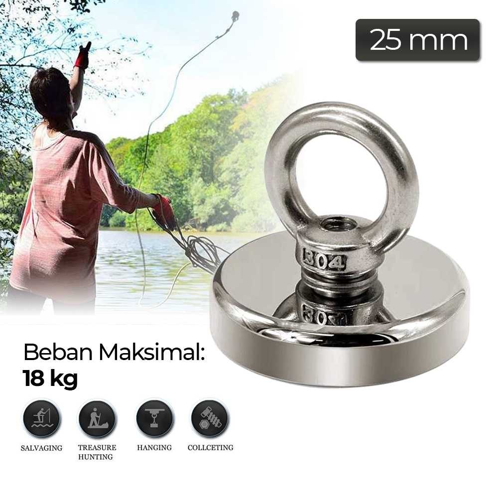 Magnet Neodynium Kuat | Magnet Super Kuat | Magnet Memancing Angkat Barang