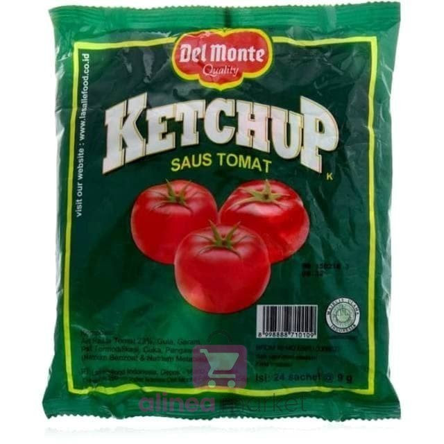 

DelMonte Saos Tomat sachet isi 24 x 9gr -am