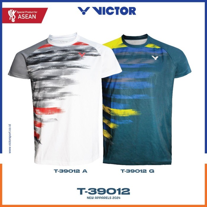 BAJU BADMINTON VICTOR ORIGINAL - Biru, M