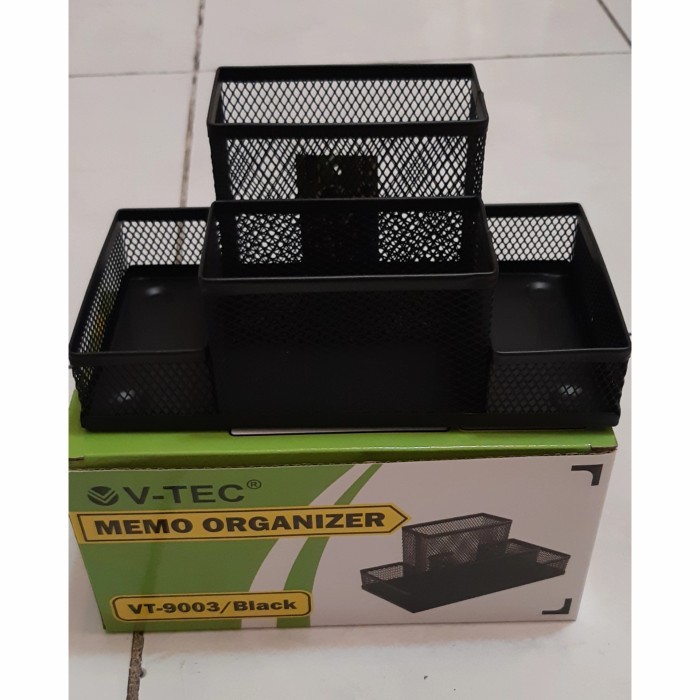 

[BUY NOW] Desk Set /DESK ORGANIZER VTEC VT9003 - Hitam