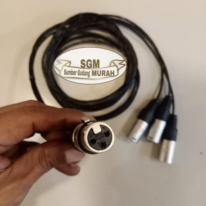 SNACK KABEL MURAH CANARE 1 IN 3 OUT