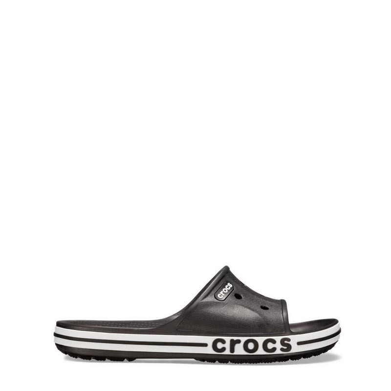Crocs Bayaband Unisex Slide - Black/White