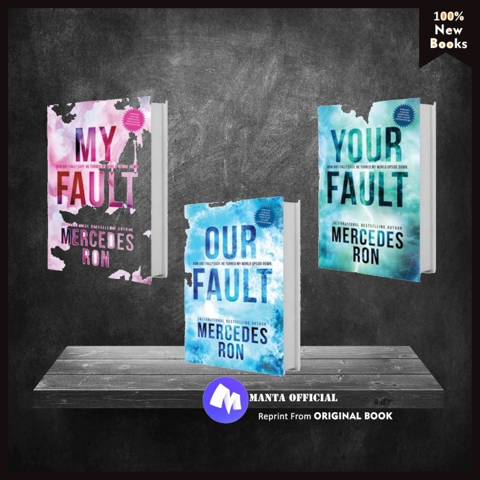 My Fault | Our Fault | Your Fault (Culpable, 3 book )  by Mercedes Ron - Our Fault - My Fault