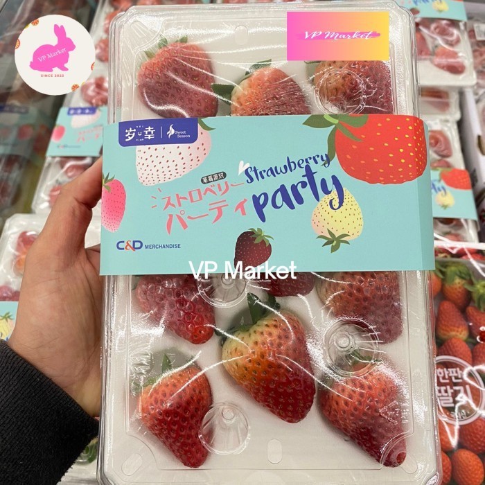 

Strawberry Red Party Premium Fresh Import 300g