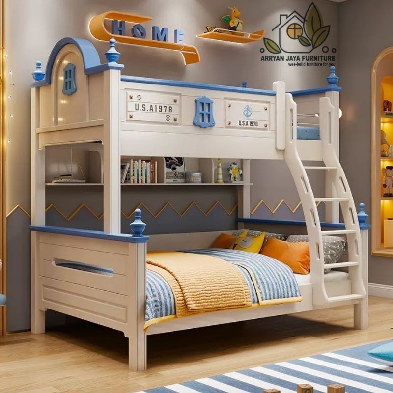tempat tidur anak 2 susun / kasur tingkat / ranjang susun