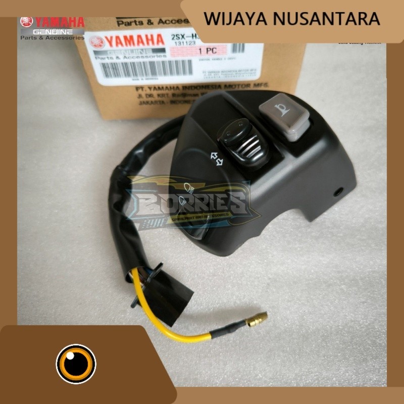 SWITCH HANDLE HOLDER SAKLAR KLAKSON LAMPU SEN SEIN KIRI MIO S SOUL GT 125 LED ORIGINAL YGP 2SX-H3973