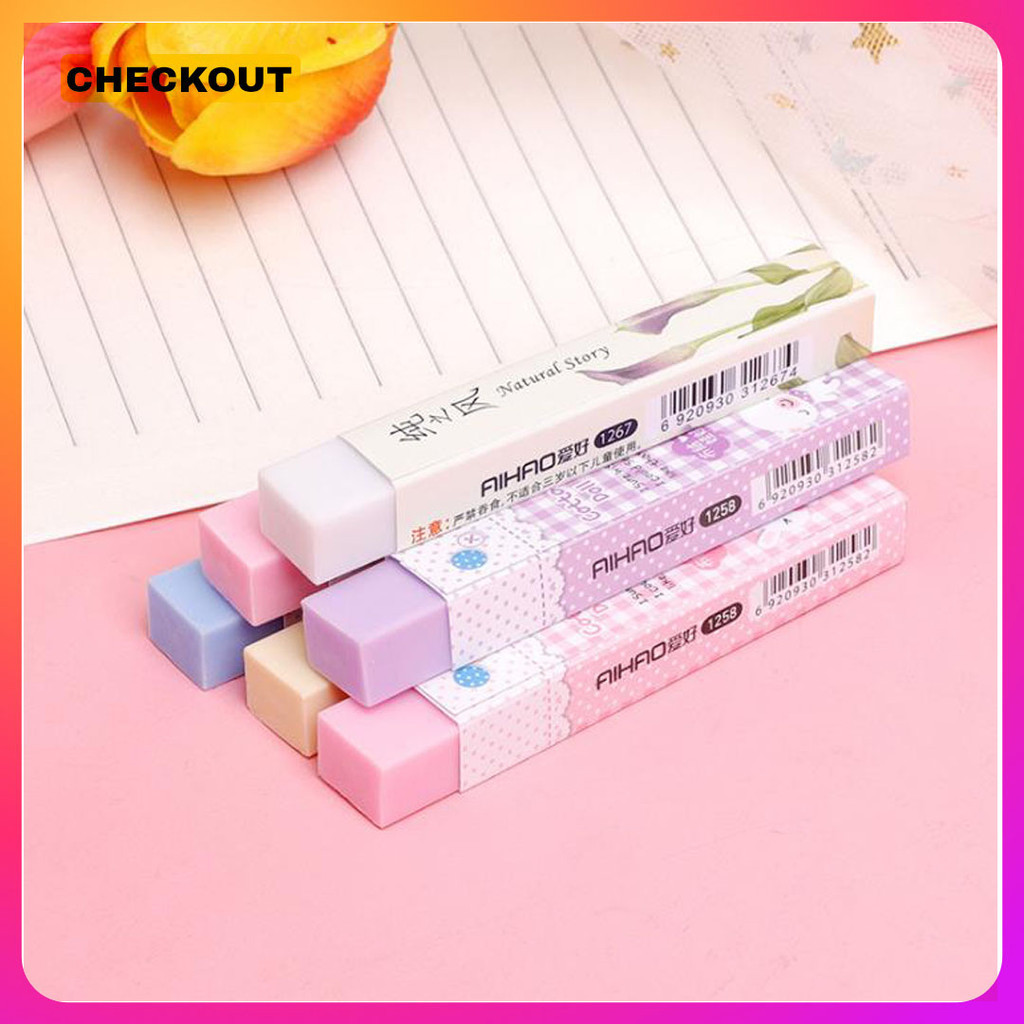 

ALINEA - PENGHAPUS PENSIL PANJANG MOTIF LUCU IMUT / ERASER PENCIL PANJANG PP165