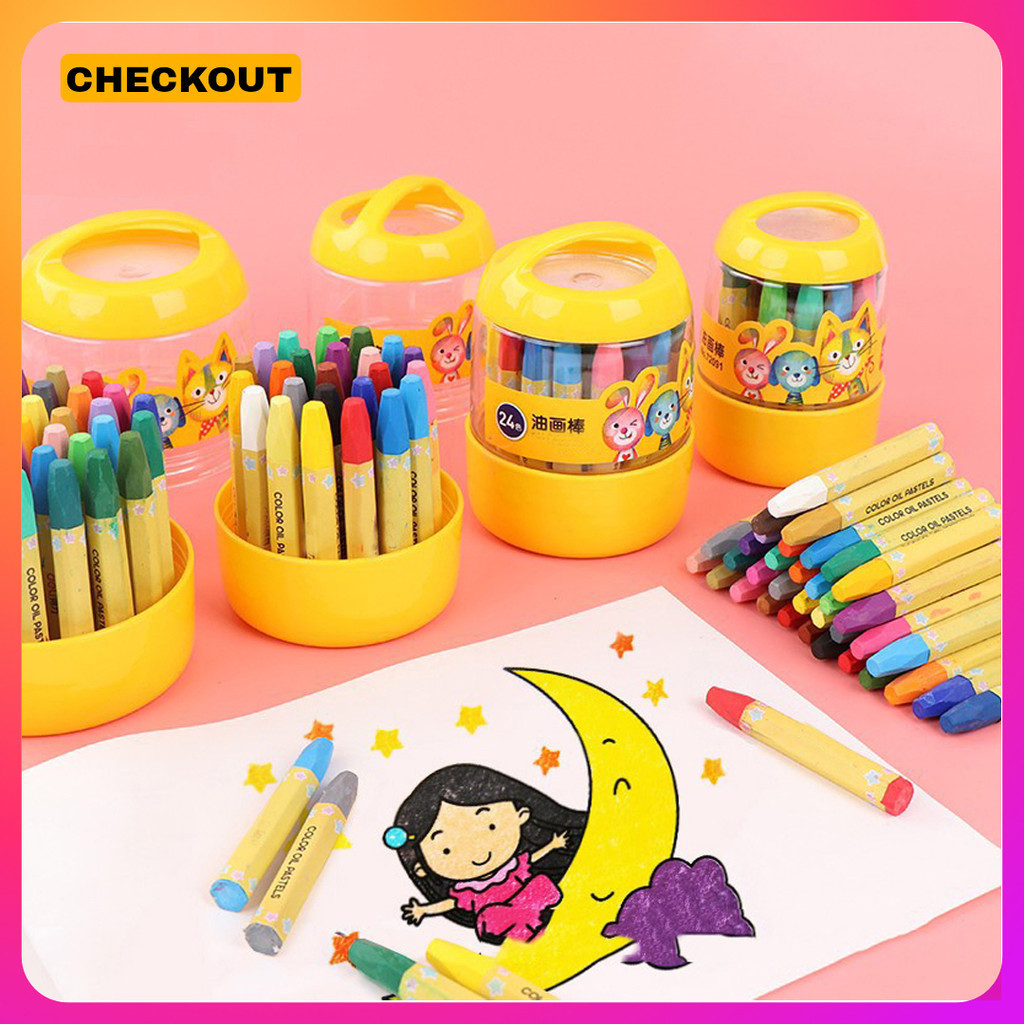 

ALINEA - CRAYON ANAK ISI 12 WARNA / CRAYON DESAIN BARREL YANG MUDAH DI AMBIL DAN DI TEMPATKAN