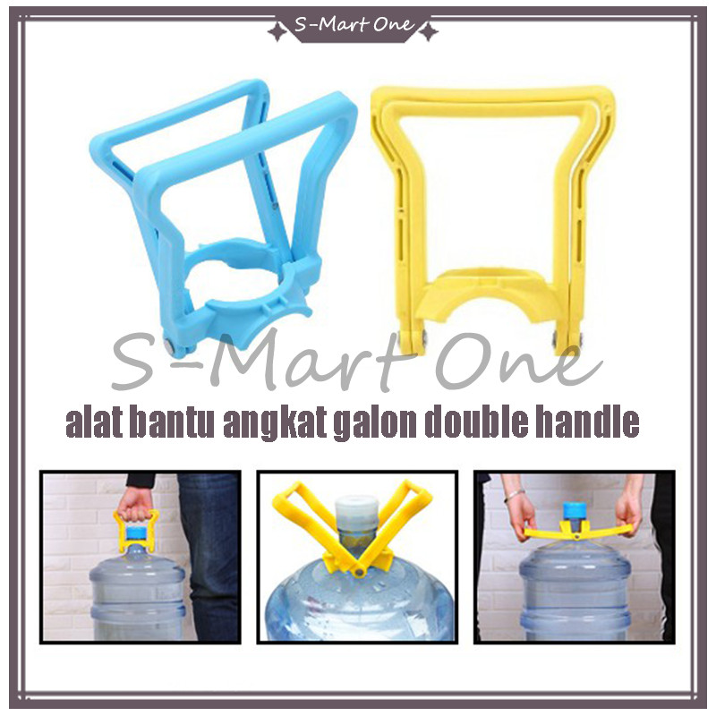 alat bantu angkat galon double handle/alat angkat galon besar drat besi 2in1 /holder pengangkat galo