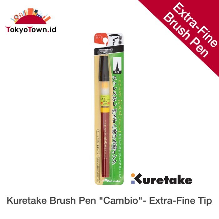 

PROMO!! -Kuretake Bimoji Cambio Calligraphy Brush Pen - medium point