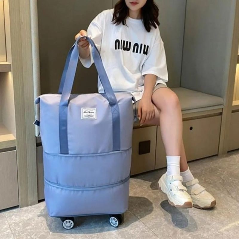TRAVEL Hong fu BAG DUFFEL Trolley / TAS TRAVEL RODA KOPEE LIPAT TROLLY KOPER / PREMIUM TAS TRAVEL BE