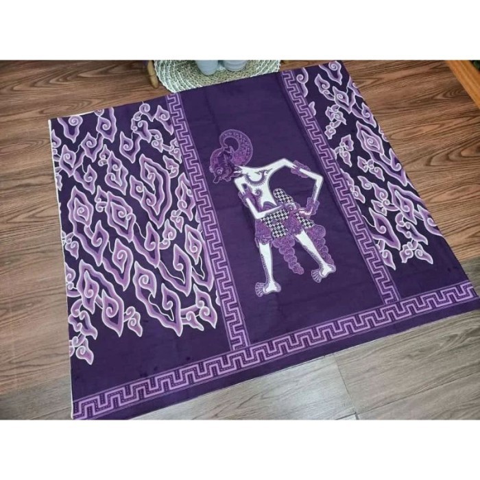 Kain batik solo mega mendung arjuna ungu