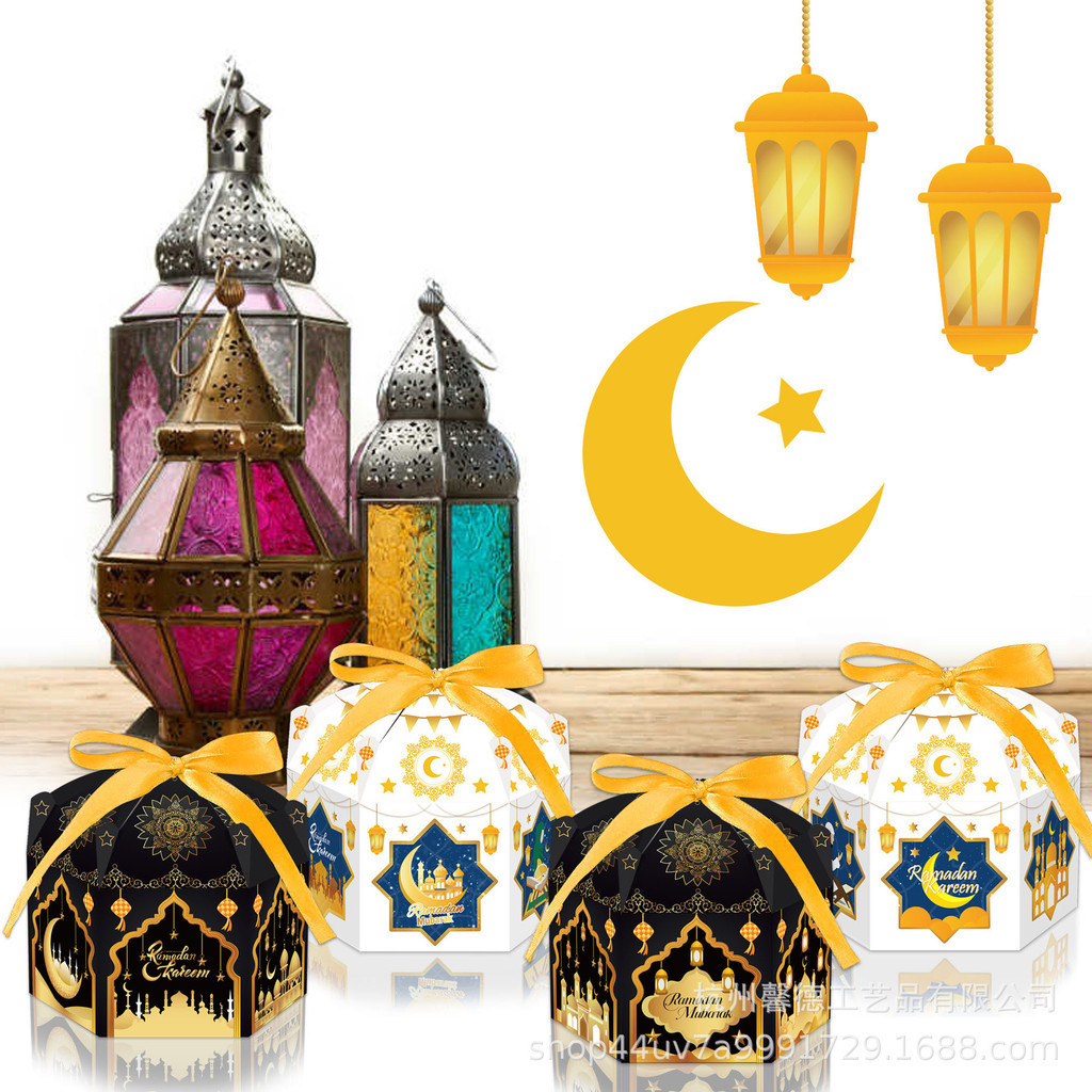 

BOX KOTAK SEGI ENAM KEMASAN TOPLES KUE KUKER HAMPERS LEBARAN HARI RAYA IDUL FITRI EID