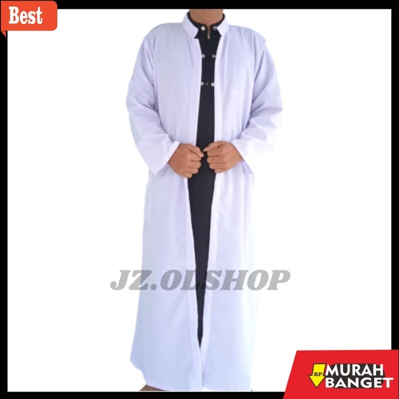 Baju timur tengah pria- Jubah Habib/Jubah Luaran/Jubah Belah Pria/Jubah Imamah