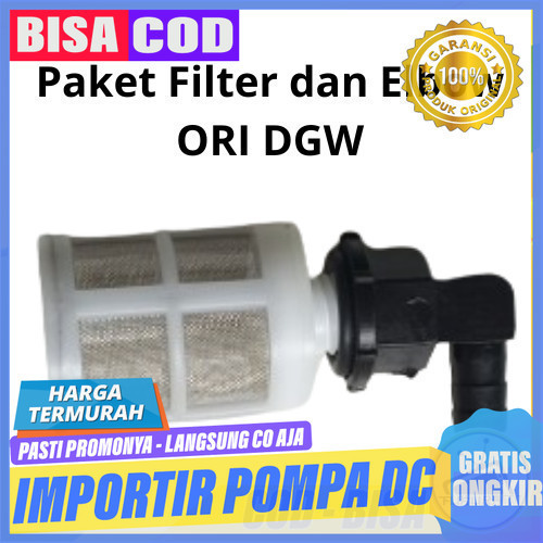 Filter dan Konektor Elbow Input Tangki Sprayer DGW