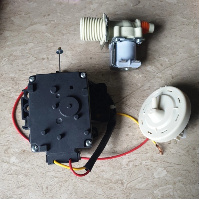 motordrain water level selenoid mesin cuci toploding samsung 1set m KWALITAS SPAREPART ELEKTRO KULKA