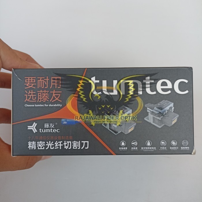 Cleaver Tumtec A8 High Precision Original Fiber Cleaver Fiber Optik