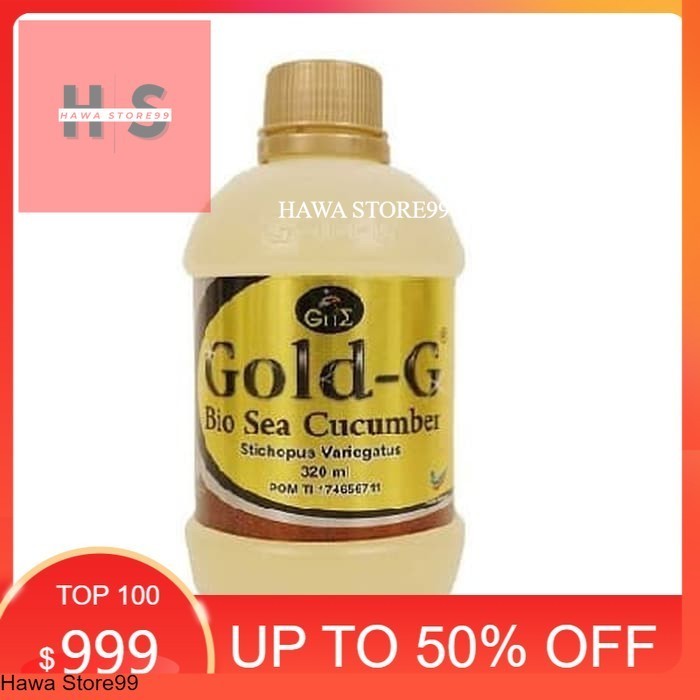 Gold G 320ML ASLI Jelly Gamat Gold G 320 ML Original Malaysia