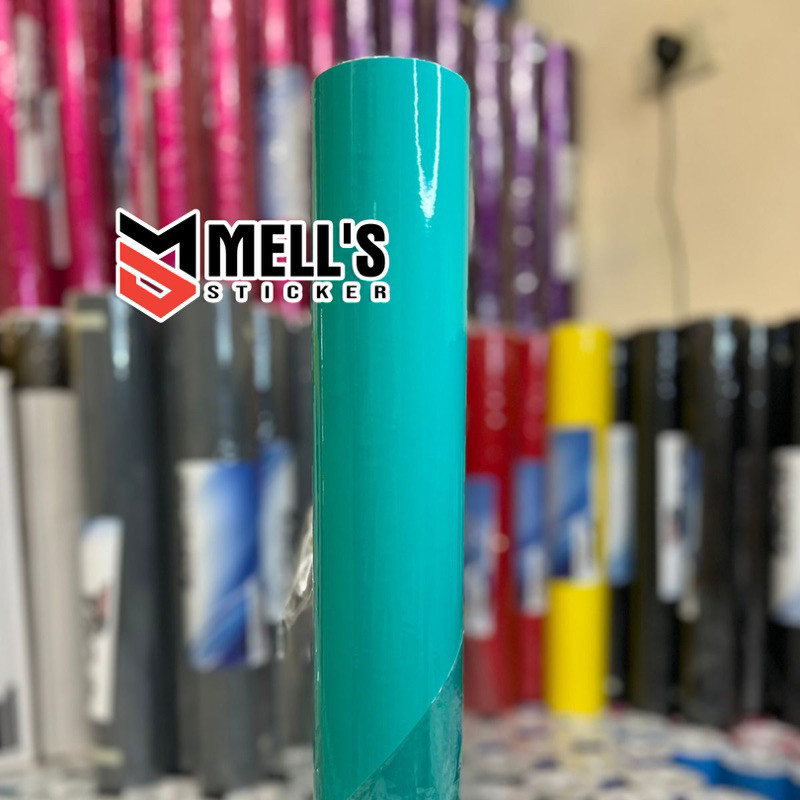 skotlet toska glossy toska blue kilap profix stiker motor hijau toskan dan biru toska