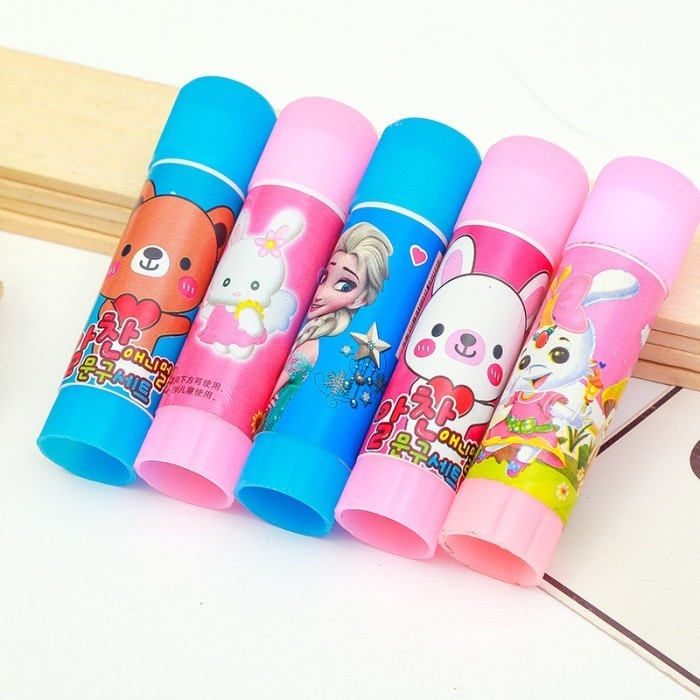 

Lem Perekat Kertas Mini Stick Glue dengan Motif Karakter 10g