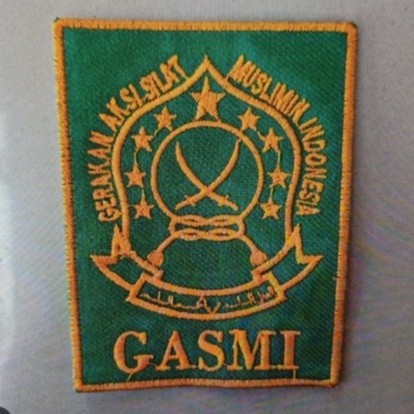 Badge Gasmi bet gasmi bordir Badge Gasmi Pagar Nusa Gasmi Hijau bet silat GASMI HIJAU BORDIR