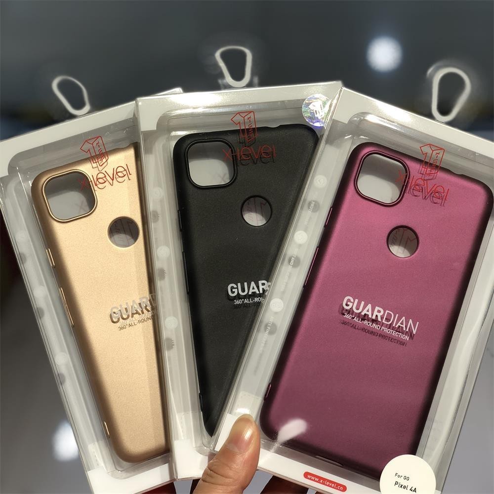 X-Level Frosted Casing Google Pixel 4A Soft TPU Case Pixel4A Matte Silicone Back Cover