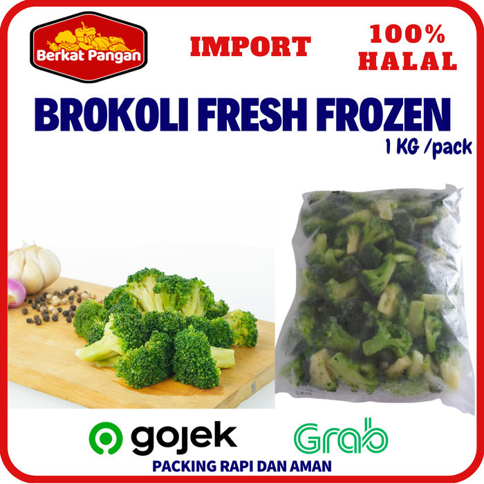

BROKOLI FRESH FROZEN 1KG BROCCOLI