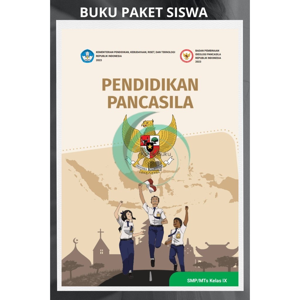 Buku Pendidikan PPKN REVISI Kelas 9 SMP Kurikulum Merdeka TERBARU