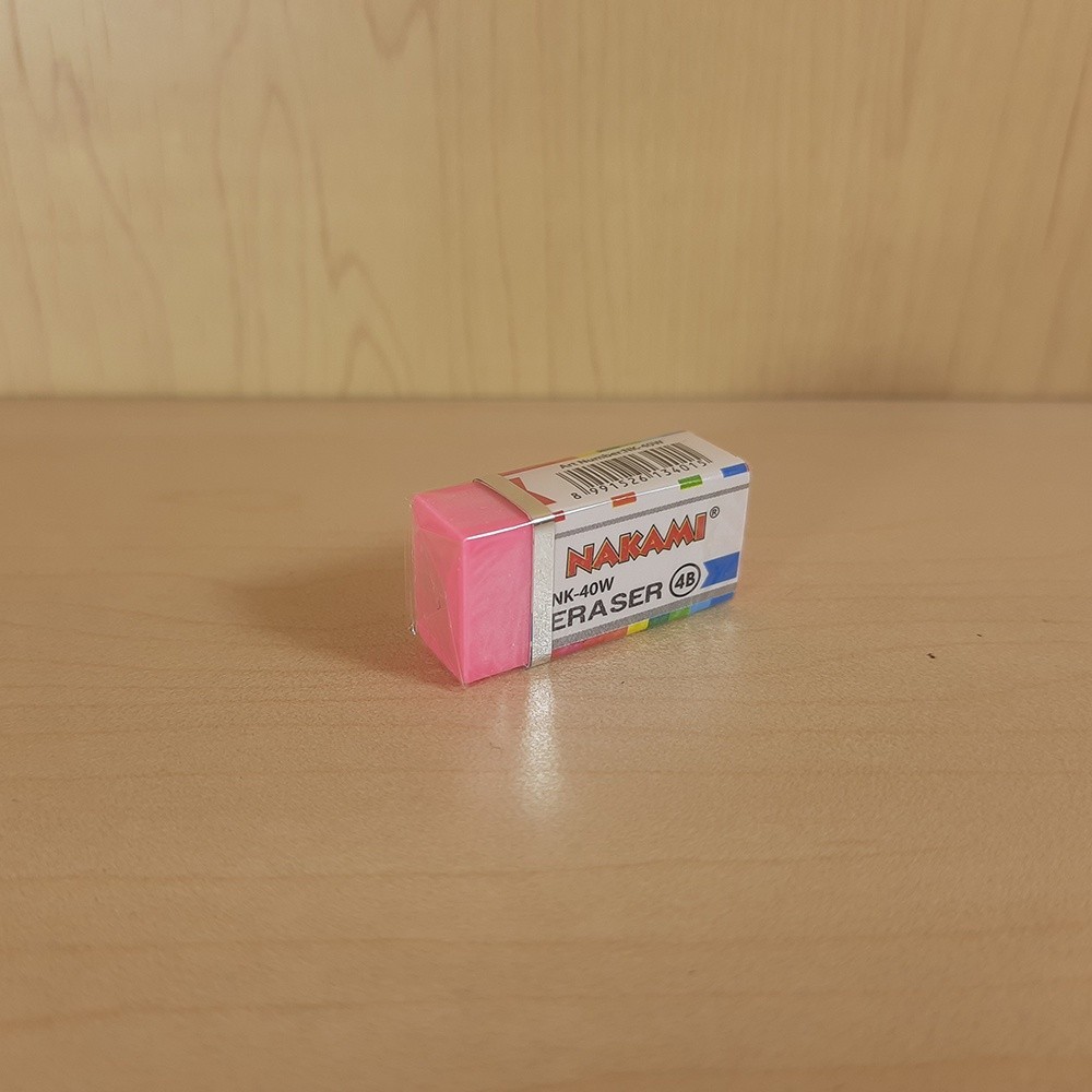 

Penghapus / Stip Pensil Nakami NK-40W / NK40B satuan
