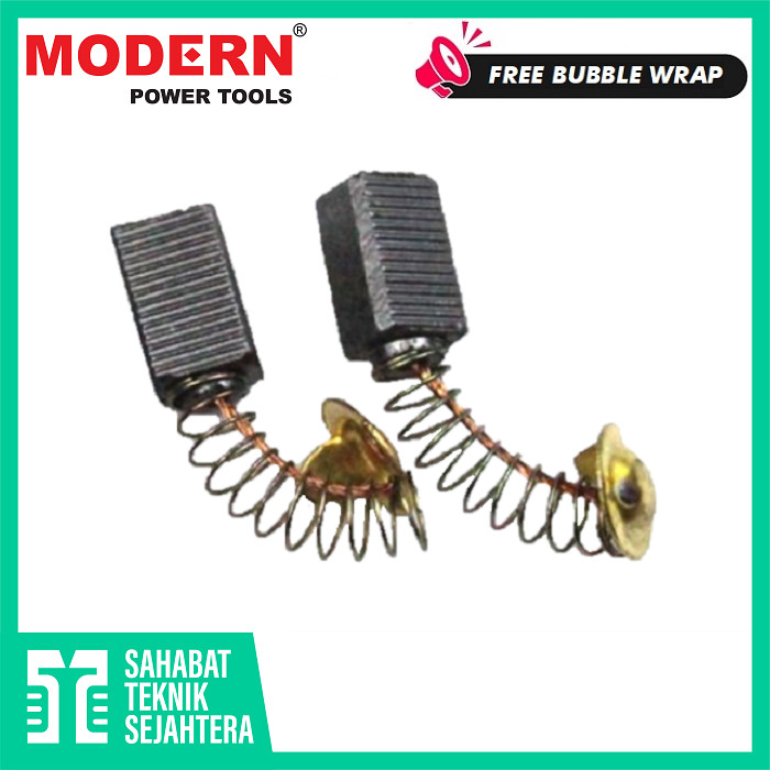 MODERN CB21 Carbon Brush Kul Spul Sepul Arang Brostel Bostel CB 21 Mesin Bor JIZ13 JIZ-13 Gerinda M-