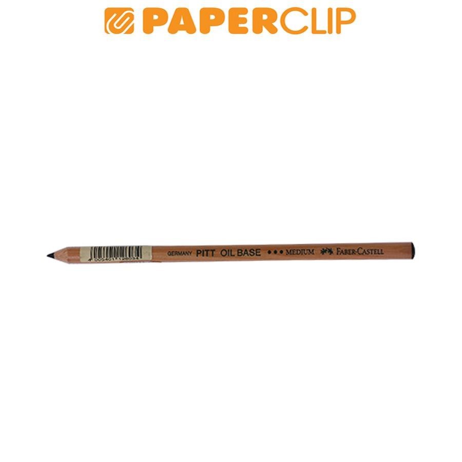 

PENSIL KAYU PITT OIL BASE FABER CASTELL MEDIUM BLACK