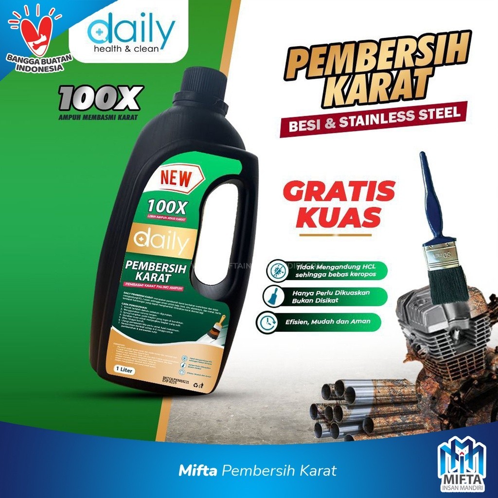 CAIRAN PEMBERSIH KARAT / RUST REMOVER / PEMBERSIH KARAT / ANTI KARAT