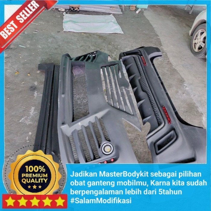 Aksesoris Bemper Mobil paket upgrade bodykit kijang innova 2004 2005 2006 2007 2008 2009 2010 full a