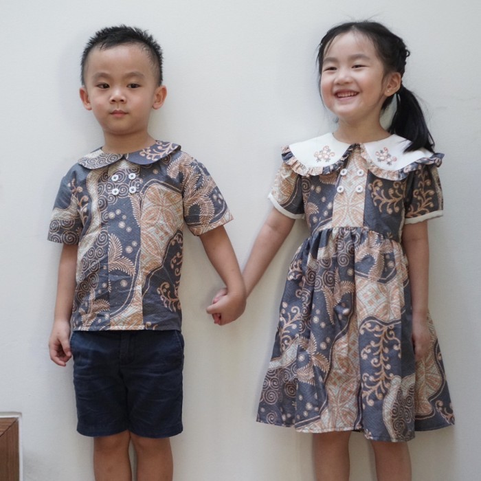 BATIK KEPIK | Hamlet kemeja batik anak - S