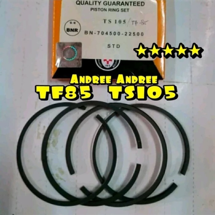 Ring Piston Ring Seher Yanmar TF-85 TS-105 TF 85 TS 105